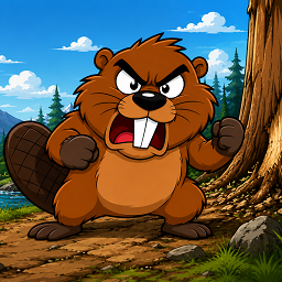 ANGRY BEAVER - 5X - PVP/PVE logo